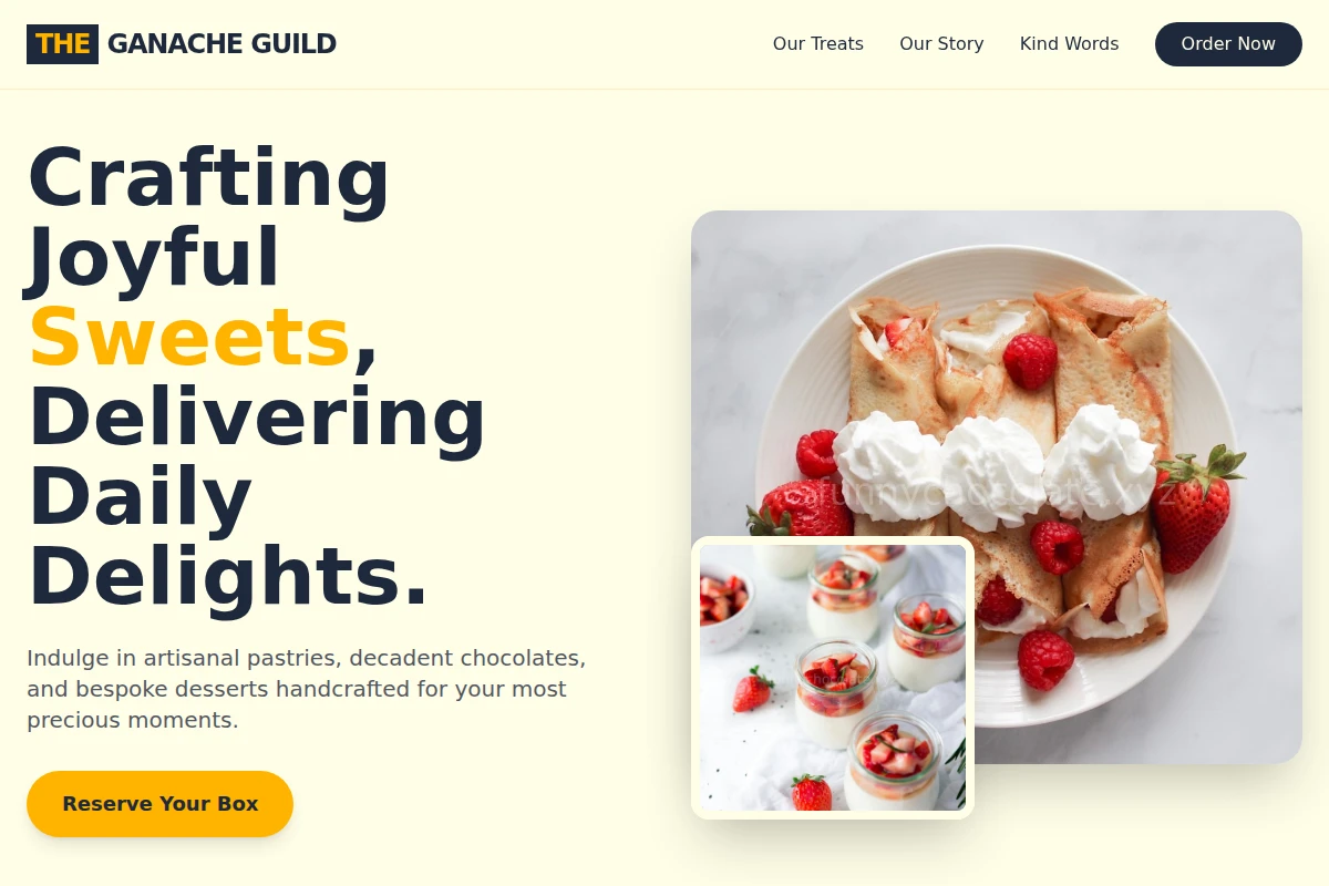 Sprinkle Dessert