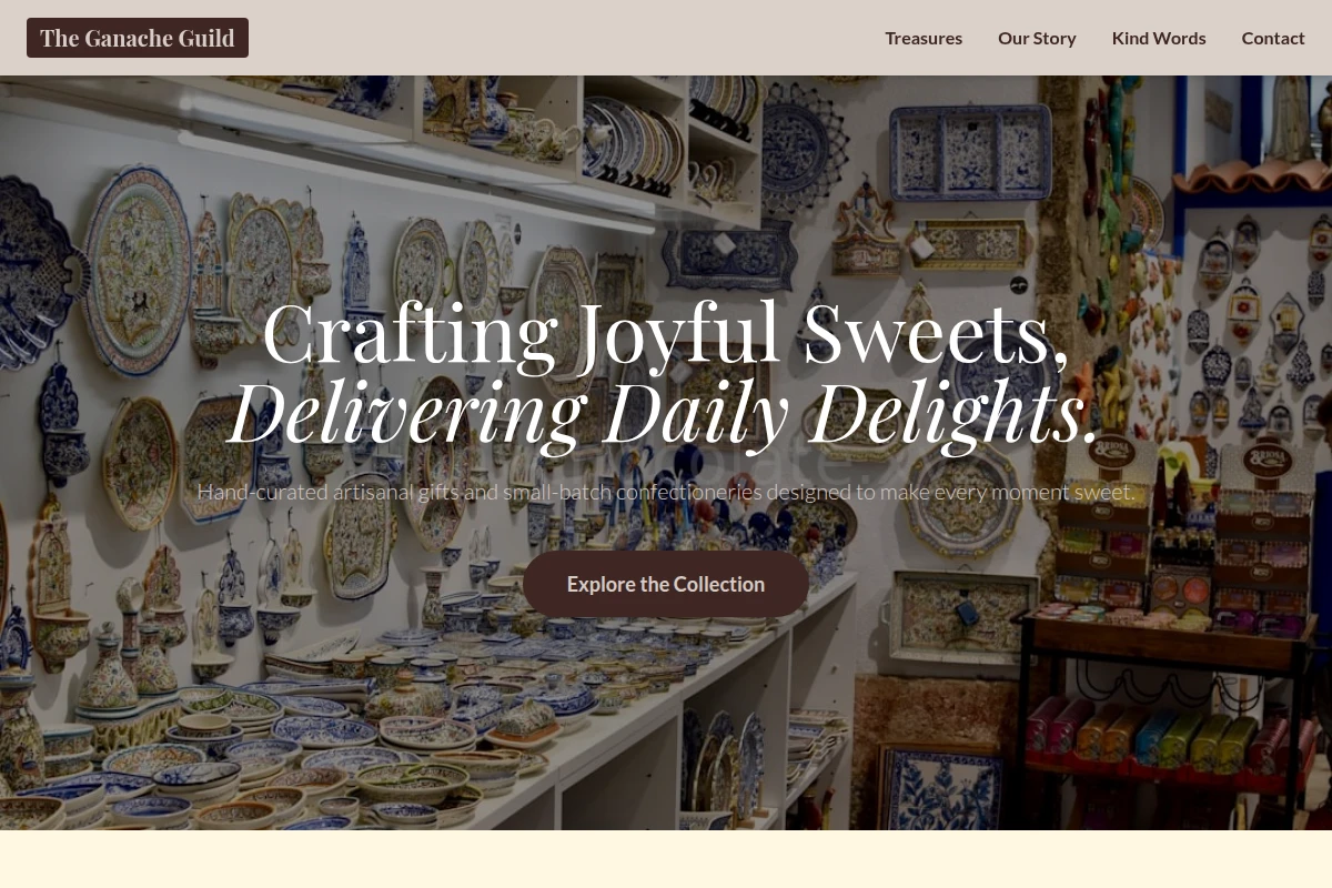 Small-batch Gift Shop